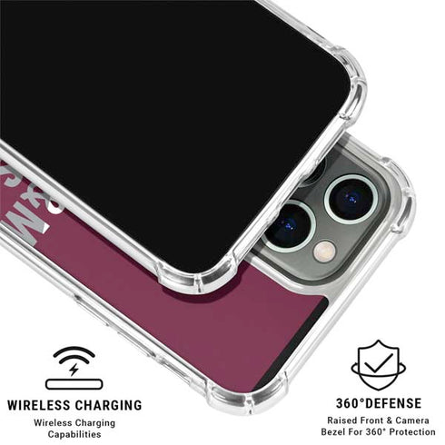 Texas A&M University Aggies iPhone 16 Pro Clear Case